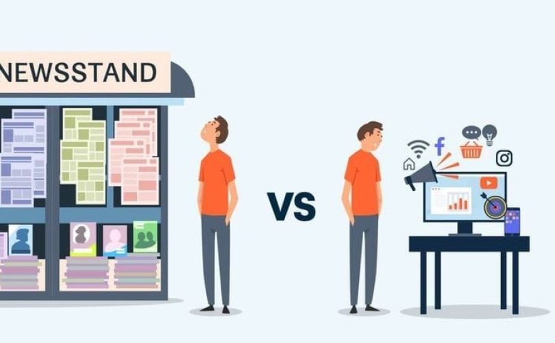 digital marketing vs traditional marketing.