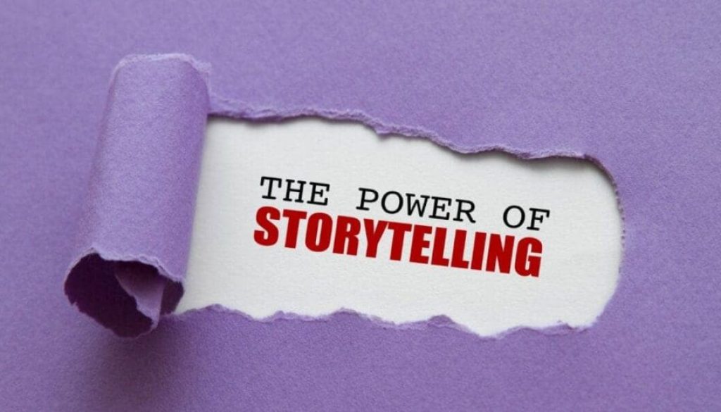 POWER OF STORYTELLING IN DIGITAL MARKETING FEATURE IMAGE